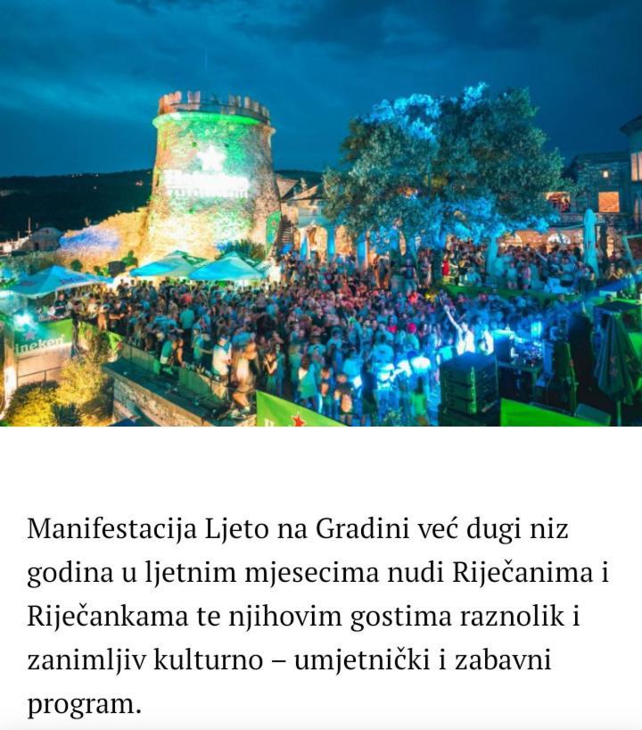Apartman Nino Rijeka Zewnętrze zdjęcie